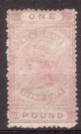 Nieuw Zeeland 1882 Nr 13 Stempelmarken 1 Pound Zie Scan - Used Stamps