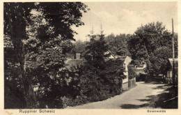 Ruppiner Schweiz Binenwalde Old Postcard - Neuruppin