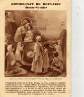 A 3 Volets - Orphelinat De Douvaine (Haute-Savoie) - Jésus Et Les Enfants - Petit Format : 1921-40