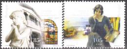 PORTUGAL - 2001,  100 Anos Da Sociedade Nacional De Belas-Artes  ( Série, 2 Valores )  ** MNH  MUNDIFIL  Nº 2765/6 - Unused Stamps