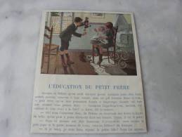 L'Education Du Petit Frere  Illustrateur  Robert  Sallés - Storia