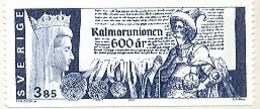 SUECIA 1997 600º ANIVERSARIO DE LA  UNION DE KALMAR - YVERT 1966** - Unused Stamps