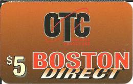 USA: Prepaid OTC Boston Direct - Altri & Non Classificati
