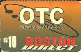 USA: Prepaid OTC Boston Direct - Autres & Non Classés