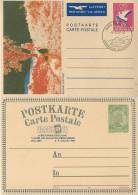 PK  "Ruggeller Ried / 75 Jahre Lichtensteiner Briefmarken"  (2 Stück)          1983/87 - Ganzsachen