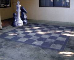 Giant Chess Board - Jeux D´Echec Géant - QLD - Kallangur Library - Chess