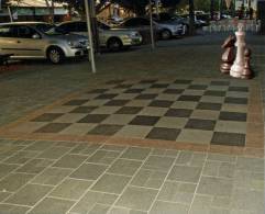 Giant Chess Board - Jeux D´Echec Géant - NSW - Wentworth Point, Olympic Park - Chess