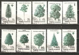 Romania 1994  Trees  (o) - Gebraucht