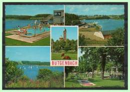 Carte Postale Postkaard Bütgenbach Église Saint Étienne Voile Éditeur Landfr N° 3600 CP186 - Butgenbach - Buetgenbach