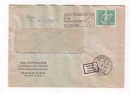 TIMBRE. LETTRE. SUISSE. HELVETIA. PHENIX. ZURICH. - Storia Postale