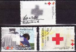 1992 Rode Kruis Zegels Red Cross Gestempelde Serie NVPH 1532 / 1534 - Gebruikt