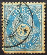 NORVEGE           N° 24 A              OBLITERE    2° CHOIX - Used Stamps