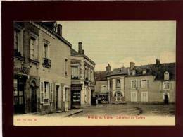 53 Meslay Du Maine Carrefour Du Centre édit. Jouy Couleur Toilée , Café,  Bazar Mitrecey - Meslay Du Maine