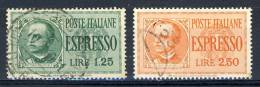Regno VE3, Espresso SS 1802 N. 15-16 Usati - Express Mail