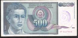 BOSNIA HERZEGOVINA   P1a  500  DINARA   1992   VF NO P.h. ! ! - Bosnien-Herzegowina