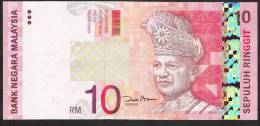 MALAYSIA  P46 10  RINGGIT 2004  # LD  Signature 6  UNC. - Malasia