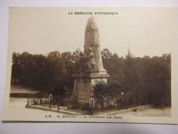 Cpa La Bretagne Pittoresque Quintin Le Monument Aux Morts - ZZ01 - Quintin