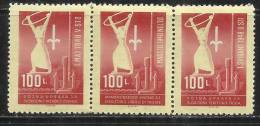 TRIESTE B 1948 FRANCOBOLLI DI YUGOSLAVIA SOPRASTAMPATI 1° MAGGIO 1th MAY SERIE COMPLETA JUGOSLAVIA OVERPRINTED MNH - Mint/hinged