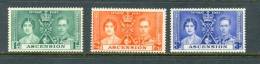 1937 ASCENSION CORONATION MICHEL: 36-38 MLH * - Ascensione