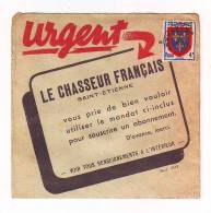 TIMBRE. LETTRE. PREOBLITERES. CHASSEUR FRANCAIS. SAINT ETIENNE. - 1953-1960