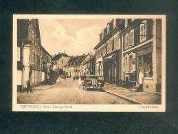 Puttlingen - Puttelange (57) - Hauptstrasse ( Voiture Citroen Traction Animée Coiffeur Friseur Wilhelm & Krebs ) - Puttelange