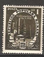 Romania 1951  5 Year Plan  1L  (**)  MNH - Neufs