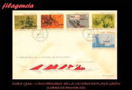 AMERICA. CUBA SPD-FDC. 1966 V ANIVERSARIO DE LA VICTORIA DE PLAYA GIRÓN - FDC