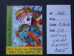 NATIONS UNIES  ( Vienne )  ( O )  De  2005    "  Journée De La PAIX  -  Drapeaux   "  N° 462   1 Val. - Used Stamps