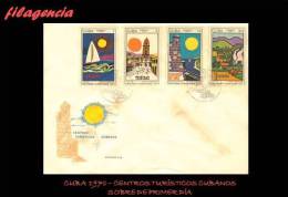 AMERICA. CUBA SPD-FDC. 1970 CENTROS TURÍSTICOS CUBANOS - FDC