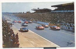 3747-LE MANS(SARTHE)-LE DEMARRAGE DES VOITURES- FP - Le Mans