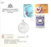 65720) 02/08/1972 - Serie Complete Prevenzione Delle Malattie Cardiache + Veterani Della Filatelia - Storia Postale