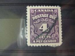 TIMBRE CANADA YVERT 17 - Postage Due