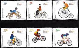 PORTUGAL - 2000,  100 Anos Da União Ciclista Internacional ( Série, 6 Valores )   ** MNH  MUNDIFIL  Nº 2689/94 - Unused Stamps
