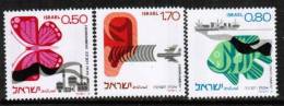 ISRAEL    Scott #  580-2**  VF MINT NH - Ongebruikt (zonder Tabs)