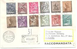 65731) 03/05/1966 - Serie Completa Il Lavoro Dell'uomo - Lettres & Documents