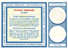 Coupon Réponse IRC Pays-Bas 50 Cent - C 22 Nederland 1968 - Coupons-réponse