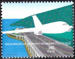 PORTUGAL - 2000,  Inauguração Do Aeroporto Da Madeira.  140./ € 0,70   ** MNH  MUNDIFIL  Nº 2718 - Unused Stamps