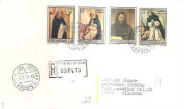 65740) 01/07/1971 - Serie Completa 8º Centenario Della Nascita Di San Domenico Di Guzman - Cartas & Documentos