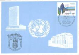 UN Genf - Blaue Karte / Blue Card Recklinghausen 1979 (b087) - Briefe U. Dokumente