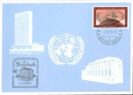 UN Genf - Blaue Karte / Blue Card Rorschach 1979 (b088) - Brieven En Documenten