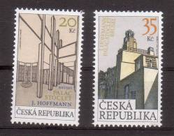 Tsjechie 2007 Mi Nr 508+509 Paleis Stoclet Postfris - Ongebruikt