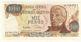 BILLET # ARGENTINE # 1976/1982  # 1000 PESOS # MIL PESOS  # GENERAL SAN MARTIN - Argentinien