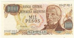 BILLET # ARGENTINE # 1976/1982  # 1000 PESOS # MIL PESOS  # GENERAL SAN MARTIN - Argentinië