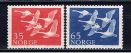 N Norwegen 1956 Mi 406-07 Mnh EUROPA - Ungebraucht