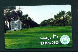 UNITED ARAB EMIRATES - Chip Phonecard As Scan - Emirati Arabi Uniti