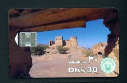 UNITED ARAB EMIRATES - Chip Phonecard As Scan - Emiratos Arábes Unidos