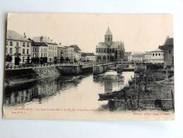 Carte Postale Ancienne : AUDENARDE : Le Quai Louise Marie - Oudenaarde