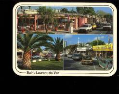 SAINT ST LAURENT DU VAR Alpes Maritimes 06 : Le Port Magasin Shipchandler Automobile Fiat Renault 5 R5 - Saint-Laurent-du-Var