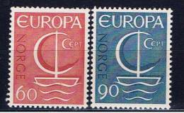 N Norwegen 1966 Mi 547-48 Mnh EUROPA - Ongebruikt