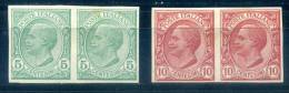 ITALY - 1906 IMPERFORATED PAIR - Sonstige & Ohne Zuordnung
